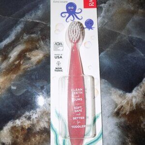 RADIUS Totz Plus Brush Toothbrush (Age 18 Month +) Red NEW